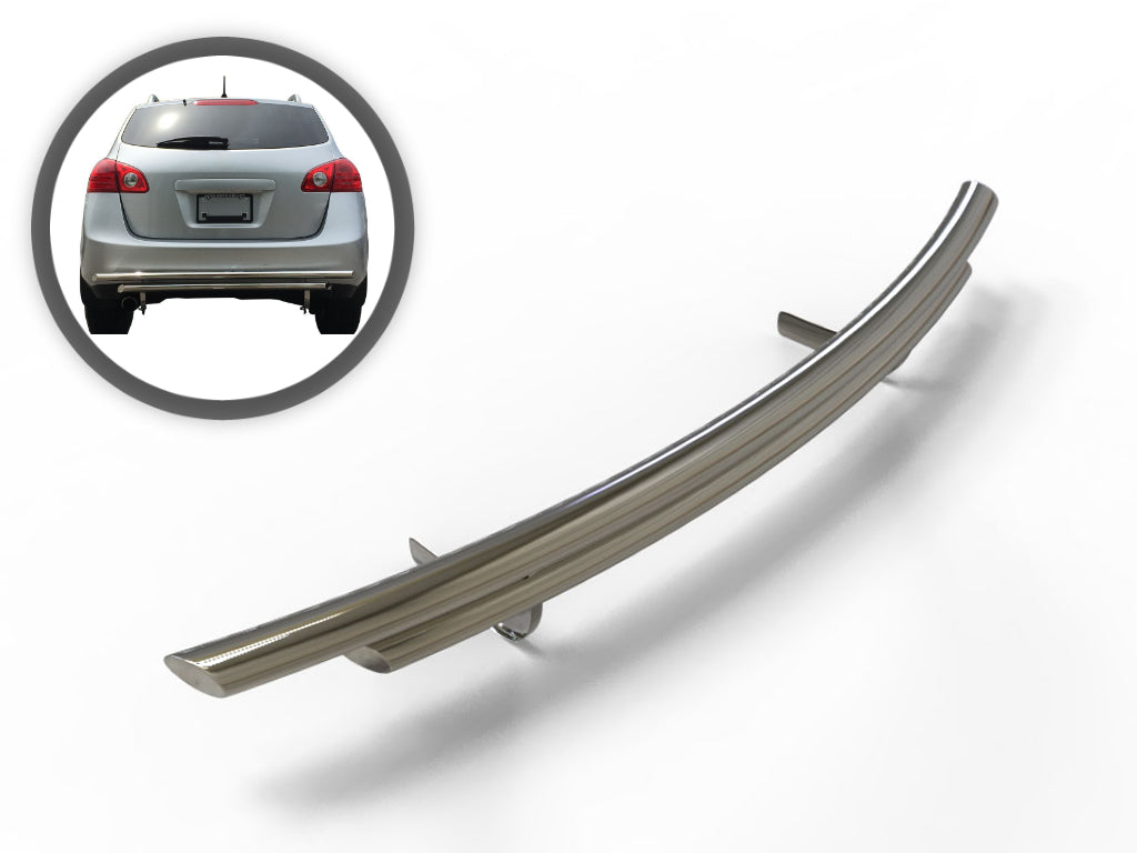 Vanguard Stainless Steel Rear Guards Rear Bumper Guards Bumper Guard for 2008-2013 nissan rogue nan