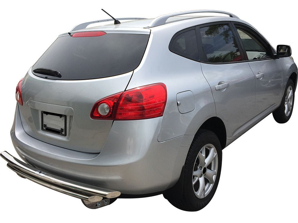 Vanguard Stainless Steel Rear Guards Rear Bumper Guards Bumper Guard for 2014-2015 nissan rogue select nan