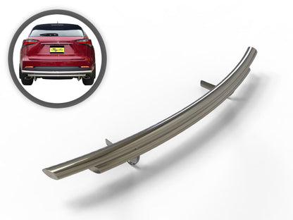 Vanguard Stainless Steel Rear Guards Rear Bumper Guards Bumper Guard for 2010-2017 jeep grand cherokee nan