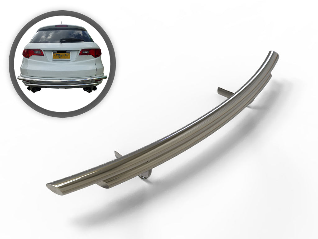 Vanguard Stainless Steel Rear Guards Rear Bumper Guards Bumper Guard for 2007-2012 acura rdx nan