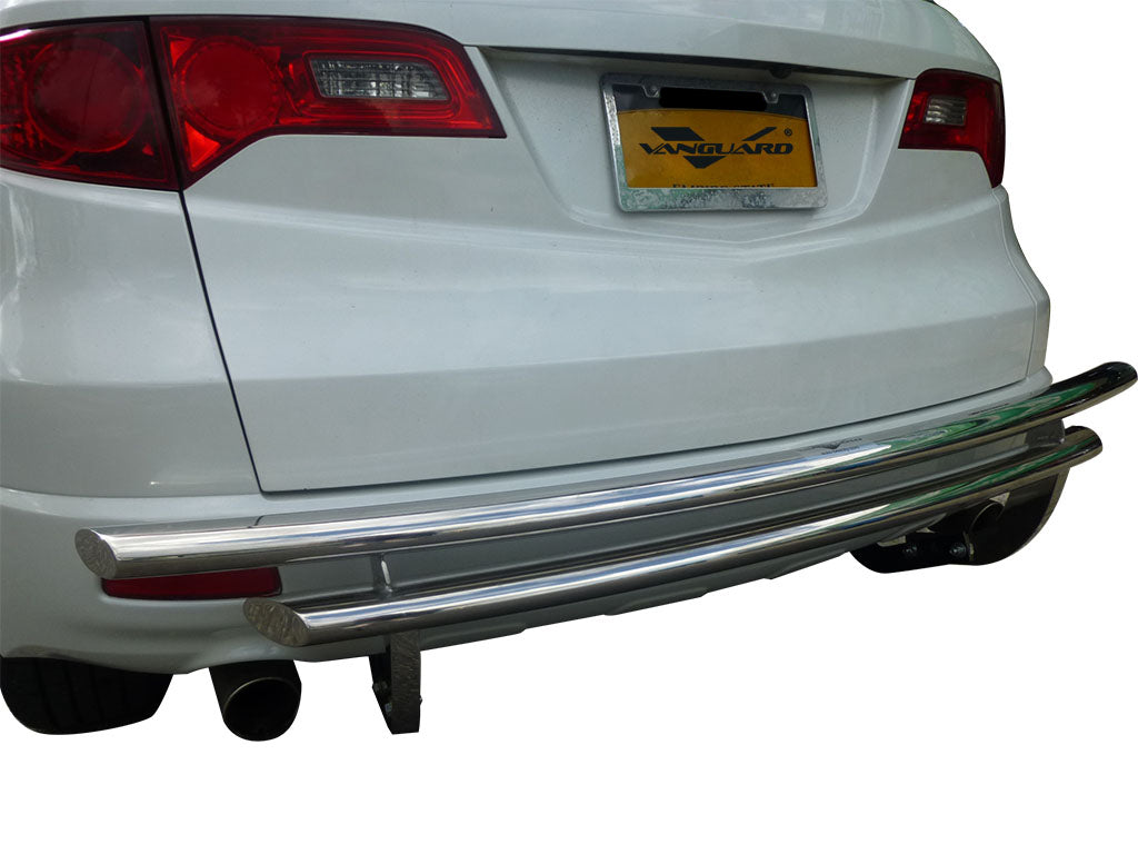 Vanguard Stainless Steel Rear Guards Rear Bumper Guards Bumper Guard for 2007-2012 acura rdx nan