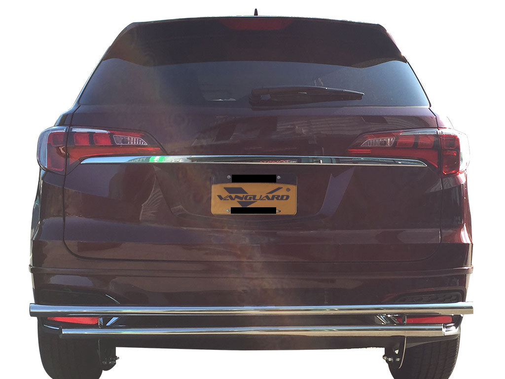 Vanguard Stainless Steel Rear Guards Rear Bumper Guards Bumper Guard for 2013-2018 acura rdx nan