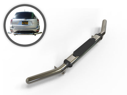 Vanguard Stainless Steel Rear Guards Rear Bumper Guards Bumper Guard for 2007-2013 subaru forester nan