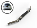 Vanguard Stainless Steel Rear Guards Rear Bumper Guards Bumper Guard for 2007-2013 subaru forester nan