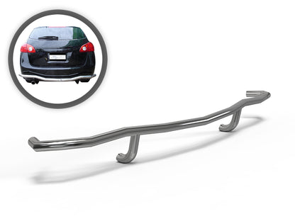 Vanguard Stainless Steel Rear Guards Rear Bumper Guards Bumper Guard for 2008-2013 nissan rogue nan