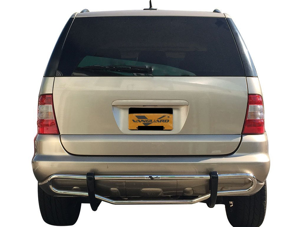 Vanguard Stainless Steel Rear Guards Rear Bumper Guards Bumper Guard for 2003-2005 mercedes-benz ml350 nan