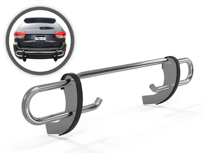 Vanguard Stainless Steel Rear Guards Rear Bumper Guards Bumper Guard for 2011-2016 jeep grand cherokee nan