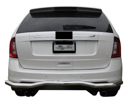 Vanguard Stainless Steel Rear Guards Rear Bumper Guards Bumper Guard for 2007-2014 ford edge nan