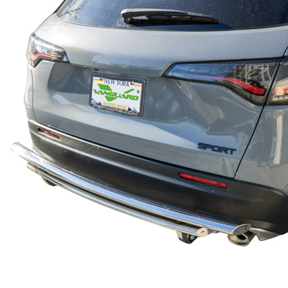 Vanguard Stainless Steel Rear Guards Rear Bumper Guards Bumper Guard for 2023-2024 honda hr-v