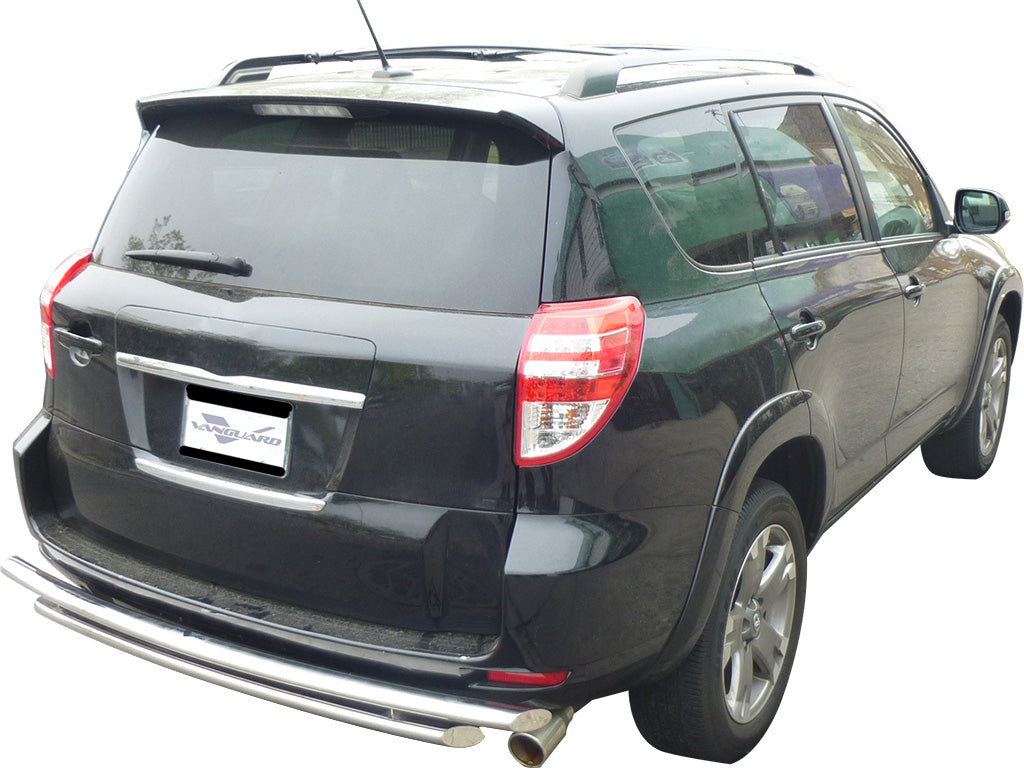 Vanguard Stainless Steel Rear Guards Rear Bumper Guards Bumper Guard for 2006-2018 toyota rav4 nan