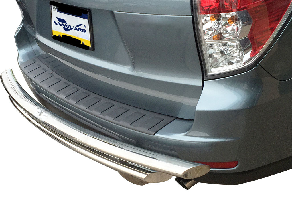 Vanguard Stainless Steel Rear Guards Rear Bumper Guards Bumper Guard for 2014-2018 subaru outback nan