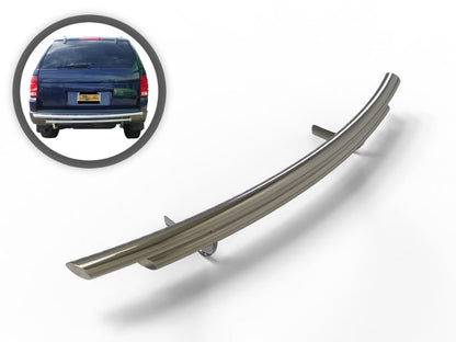 Vanguard Stainless Steel Rear Guards Rear Bumper Guards Bumper Guard for 2002-2010 ford explorer nan