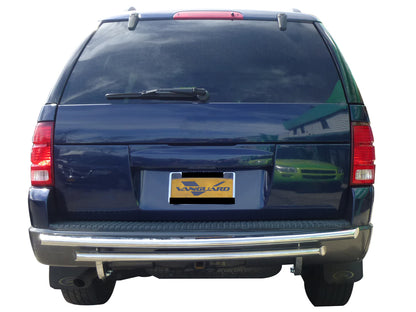 Vanguard Stainless Steel Rear Guards Rear Bumper Guards Bumper Guard for 2002-2010 ford explorer nan