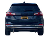Vanguard Stainless Steel Rear Guards Rear Bumper Guards Bumper Guard for 2018-2024 gmc terrain