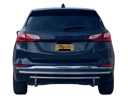 Vanguard Stainless Steel Rear Guards Rear Bumper Guards Bumper Guard for 2007-2023 cadillac xt5