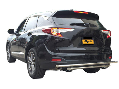 Vanguard Stainless Steel Rear Guards Rear Bumper Guards Bumper Guard for 2019-2024 acura rdx nan