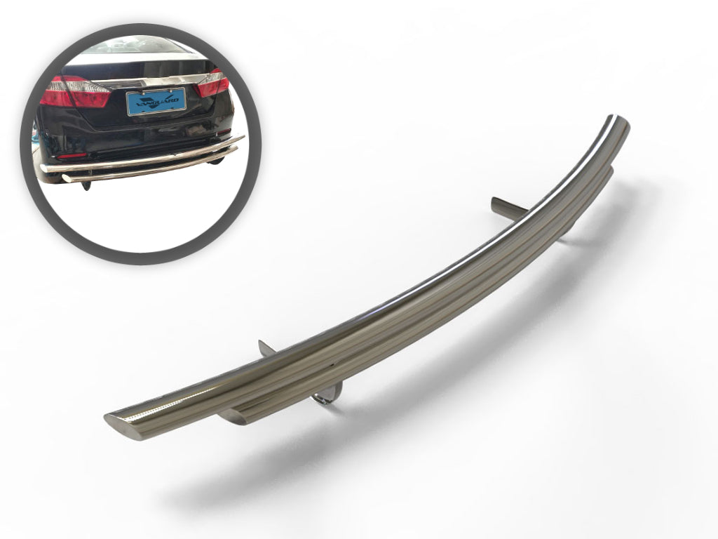 Vanguard Stainless Steel Rear Guards Rear Bumper Guards Bumper Guard for 2012-2017 toyota camry nan
