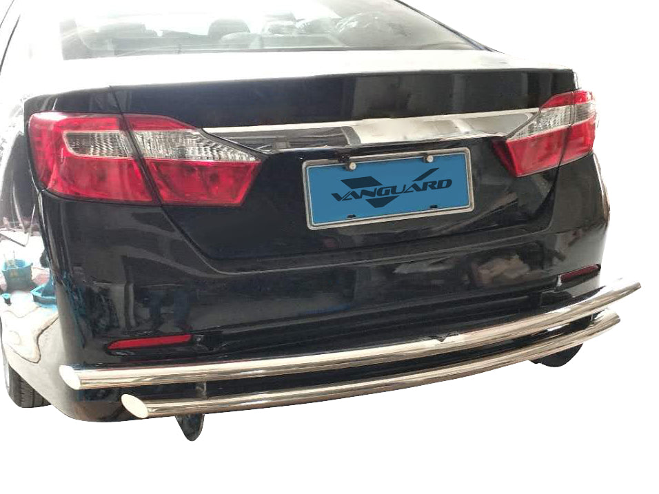 Vanguard Stainless Steel Rear Guards Rear Bumper Guards Bumper Guard for 2012-2017 toyota camry nan
