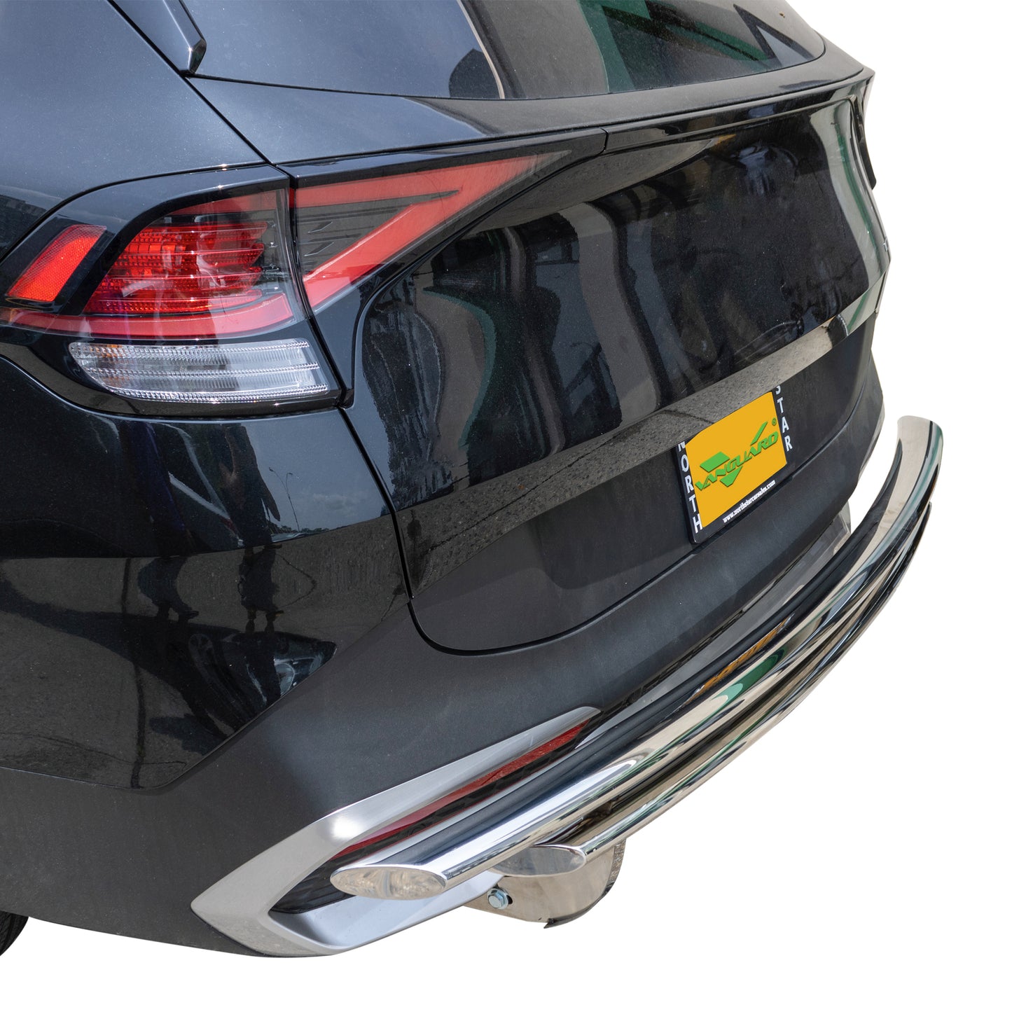 Vanguard Stainless Steel Rear Guards Rear Bumper Guards Bumper Guard for 2023-2025 kia sportage