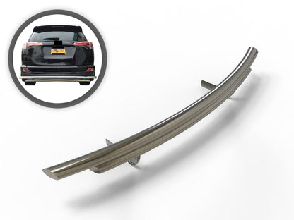 Vanguard Stainless Steel Rear Guards Rear Bumper Guards Bumper Guard for 2007-2016 gmc acadia nan