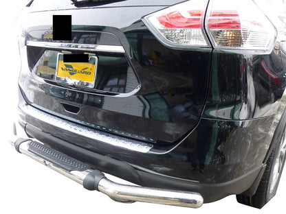 Vanguard Stainless Steel Rear Guards Rear Bumper Guards Bumper Guard for 2008-2020 nissan rogue nan