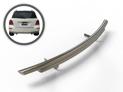 Vanguard Stainless Steel Rear Guards Rear Bumper Guards Bumper Guard for 2010-2013 mercedes-benz glk350 nan