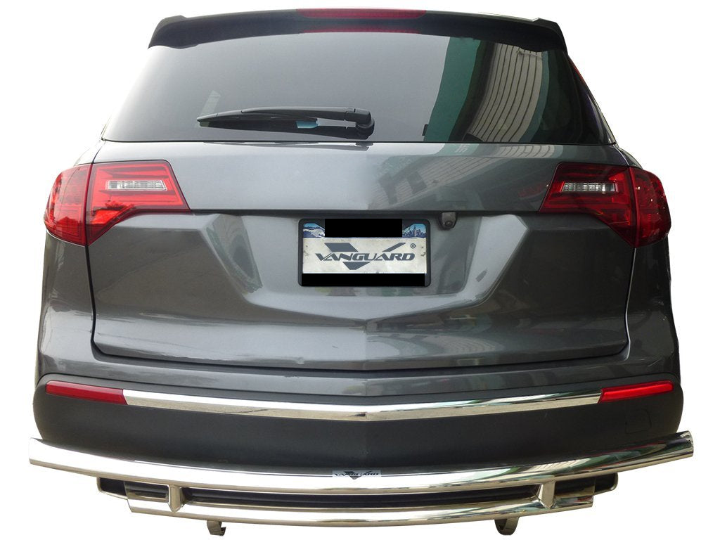 Vanguard Stainless Steel Rear Guards Rear Bumper Guards Bumper Guard for 2007-2013 acura mdx nan