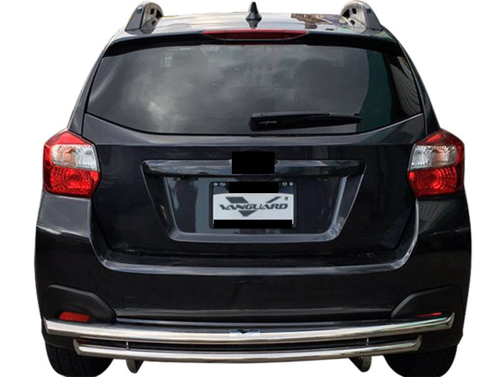 Vanguard Stainless Steel Rear Guards Rear Bumper Guards Bumper Guard for 2019-2024 subaru forester