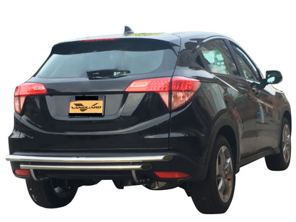 Vanguard Stainless Steel Rear Guards Rear Bumper Guards Bumper Guard for 2016-2022 honda hr-v nan