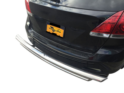 Vanguard Stainless Steel Rear Guards Rear Bumper Guards Bumper Guard for 2009-2015 toyota venza nan
