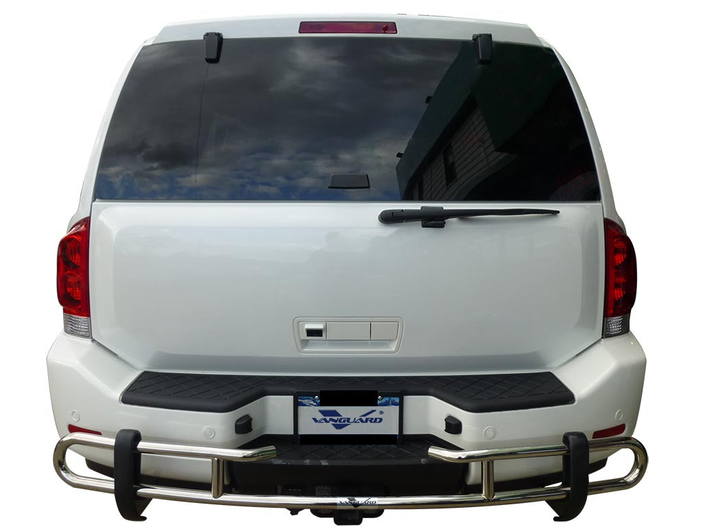 Vanguard Stainless Steel Rear Guards Rear Bumper Guards Bumper Guard for 2005-2015 nissan armada nan