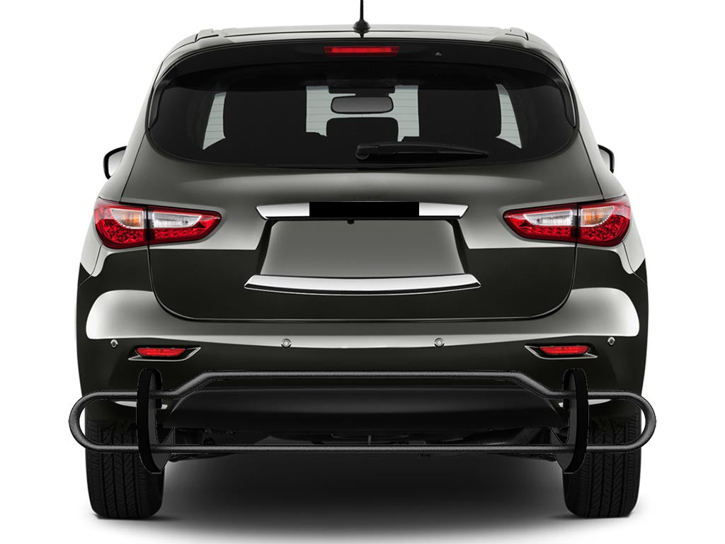 Vanguard Black Powdercoat Rear Guards Rear Bumper Guards Bumper Guard for 2013-2020 nissan pathfinder nan