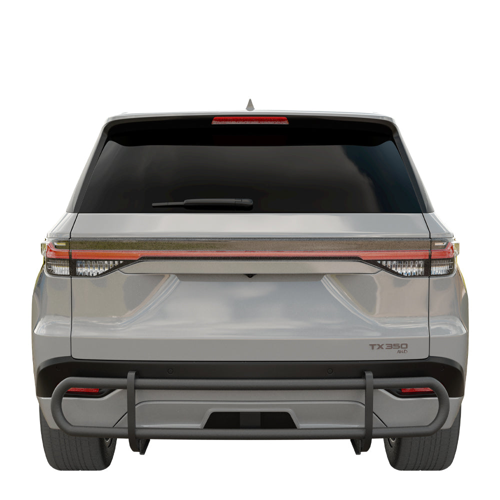 Vanguard Black Powdercoat Rear Guards Rear Bumper Guards Bumper Guard for 2024-2025 lexus tx350