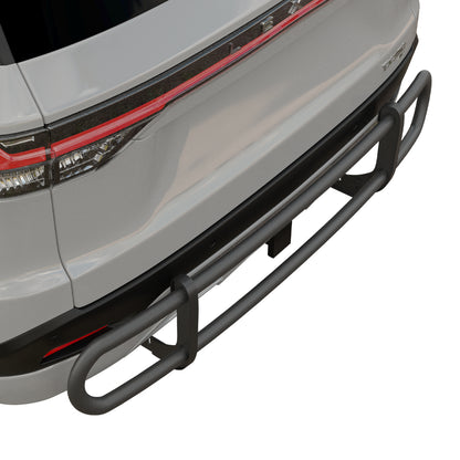 Vanguard Black Powdercoat Rear Guards Rear Bumper Guards Bumper Guard for 2024-2025 toyota grand highlander