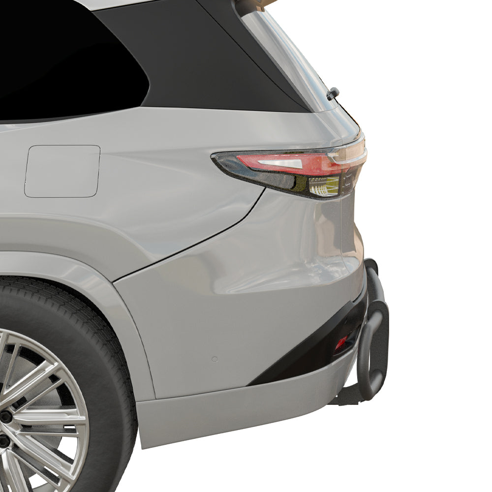 Vanguard Black Powdercoat Rear Guards Rear Bumper Guards Bumper Guard for 2024-2025 lexus tx350