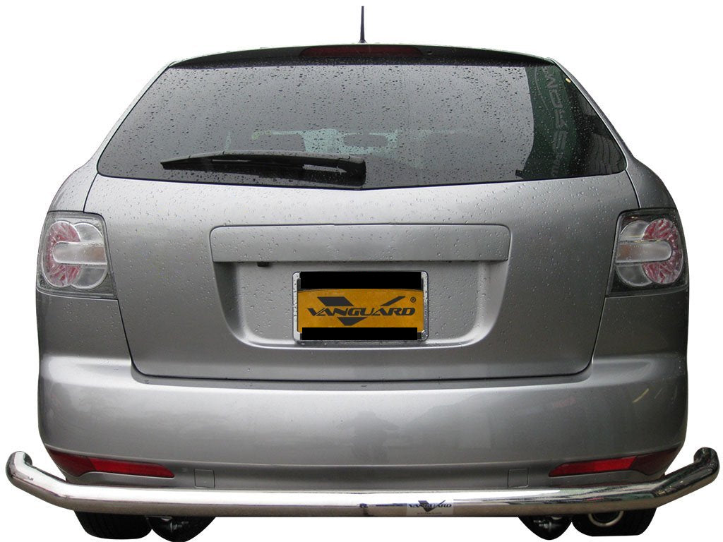 Vanguard Stainless Steel Rear Guards Rear Bumper Guards Bumper Guard for 2007-2012 mazda cx-7 nan