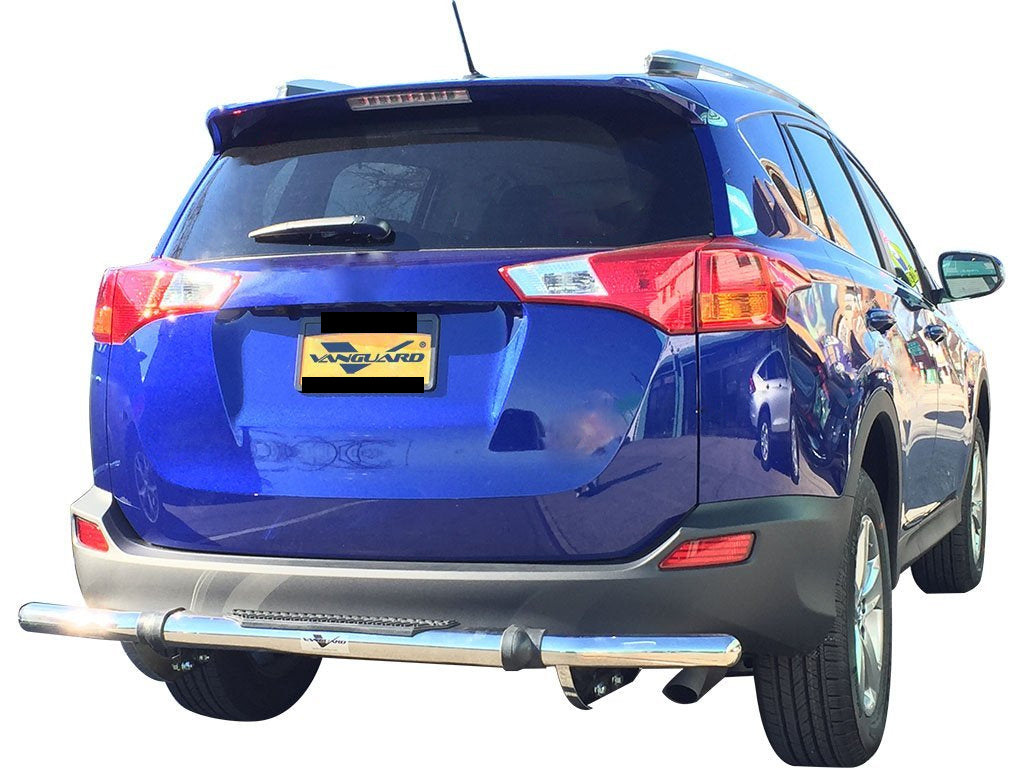 Vanguard Stainless Steel Rear Guards Rear Bumper Guards Bumper Guard for 2006-2018 toyota rav4 nan