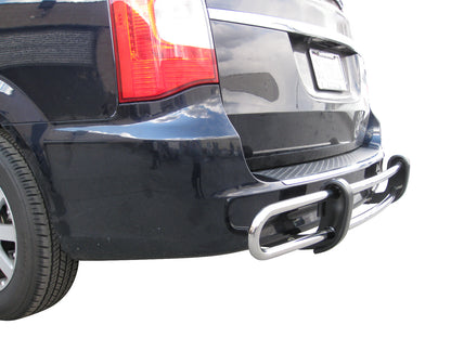 Vanguard Stainless Steel Rear Guards Rear Bumper Guards Bumper Guard for 2008-2020 dodge grand caravan nan