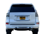Vanguard Stainless Steel Rear Guards Rear Bumper Guards Bumper Guard for 2003-2009 lexus gx470 nan