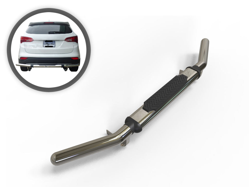 Vanguard Stainless Steel Rear Guards Rear Bumper Guards Bumper Guard for 2014-2015 kia sorento nan
