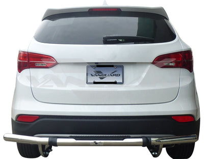 Vanguard Stainless Steel Rear Guards Rear Bumper Guards Bumper Guard for 2013-2018 hyundai santa fe nan