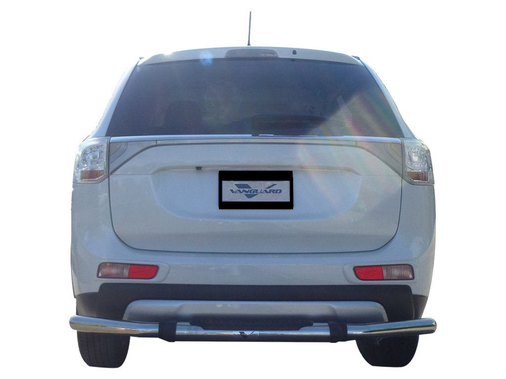 Vanguard Stainless Steel Rear Guards Rear Bumper Guards Bumper Guard for 2014-2020 mitsubishi outlander nan