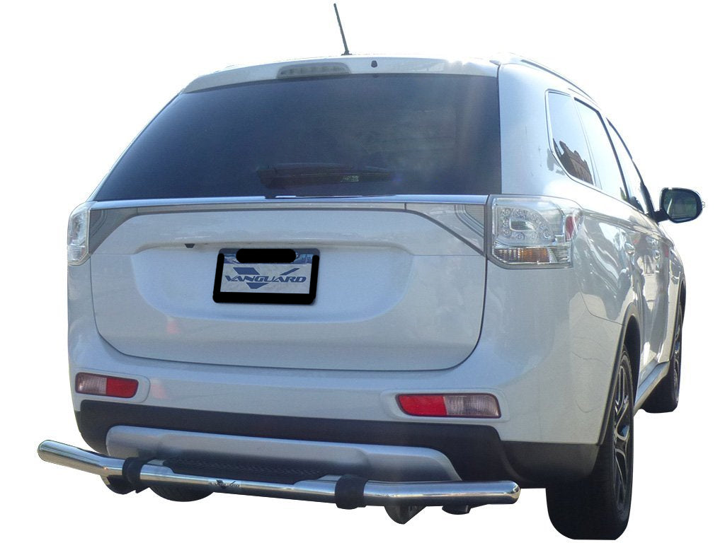 Vanguard Stainless Steel Rear Guards Rear Bumper Guards Bumper Guard for 2014-2021 mitsubishi outlander sport nan