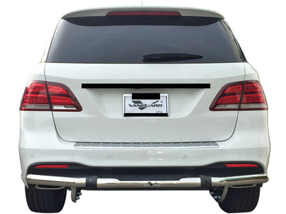 Vanguard Stainless Steel Rear Guards Rear Bumper Guards Bumper Guard for 2012-2015 mercedes-benz ml350 nan