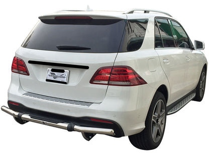 Vanguard Stainless Steel Rear Guards Rear Bumper Guards Bumper Guard for 2012-2014 mercedes-benz ml550 nan
