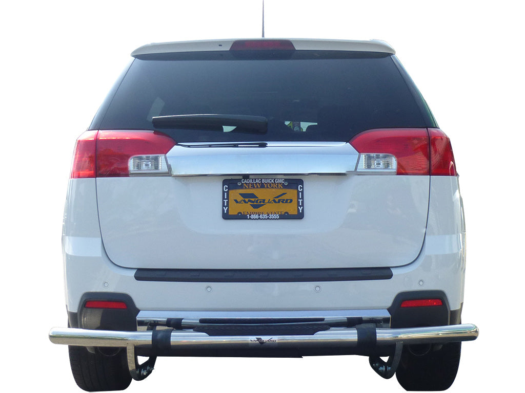 Vanguard Stainless Steel Rear Guards Rear Bumper Guards Bumper Guard for 2010-2017 chevrolet equinox nan
