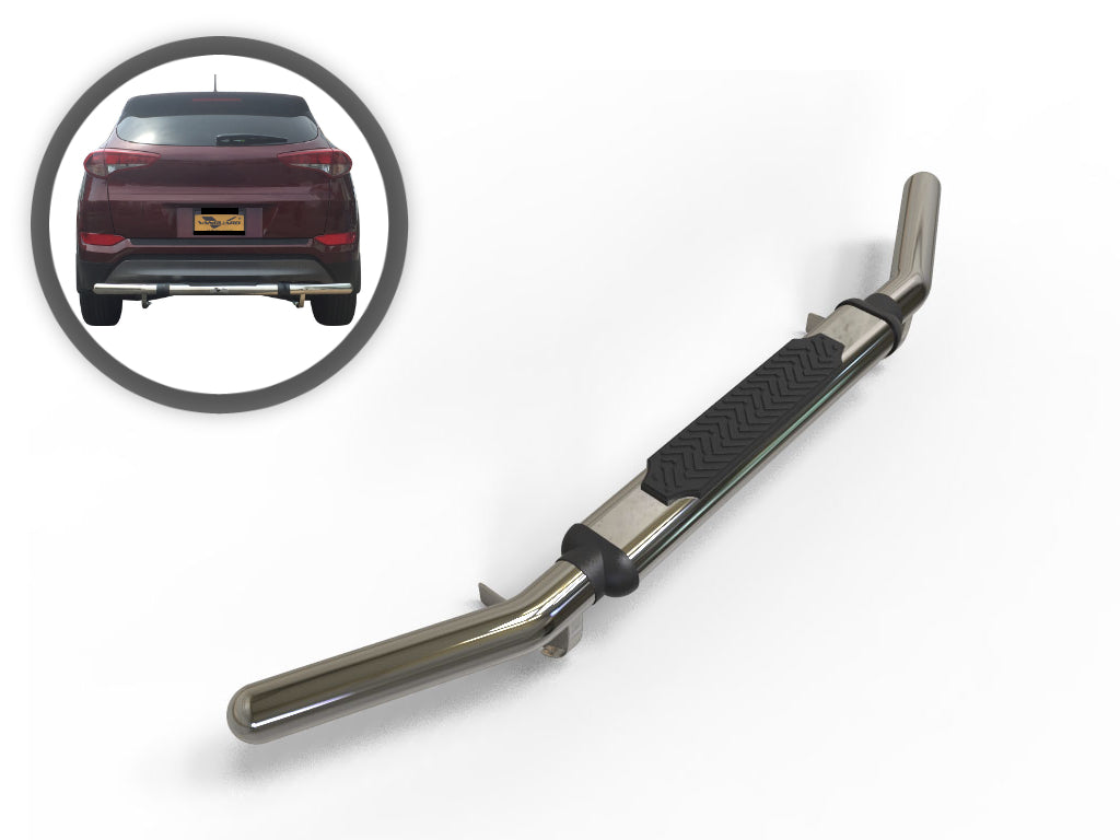 Vanguard Stainless Steel Rear Guards Rear Bumper Guards Bumper Guard for 2010-2022 kia sportage nan