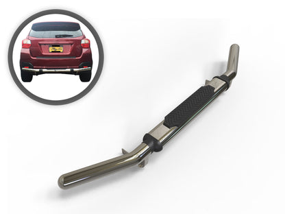 Vanguard Stainless Steel Rear Guards Rear Bumper Guards Bumper Guard for 2014-2018 subaru outback nan
