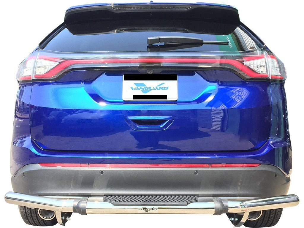 Vanguard Stainless Steel Rear Guards Rear Bumper Guards Bumper Guard for 2020-2024 ford escape