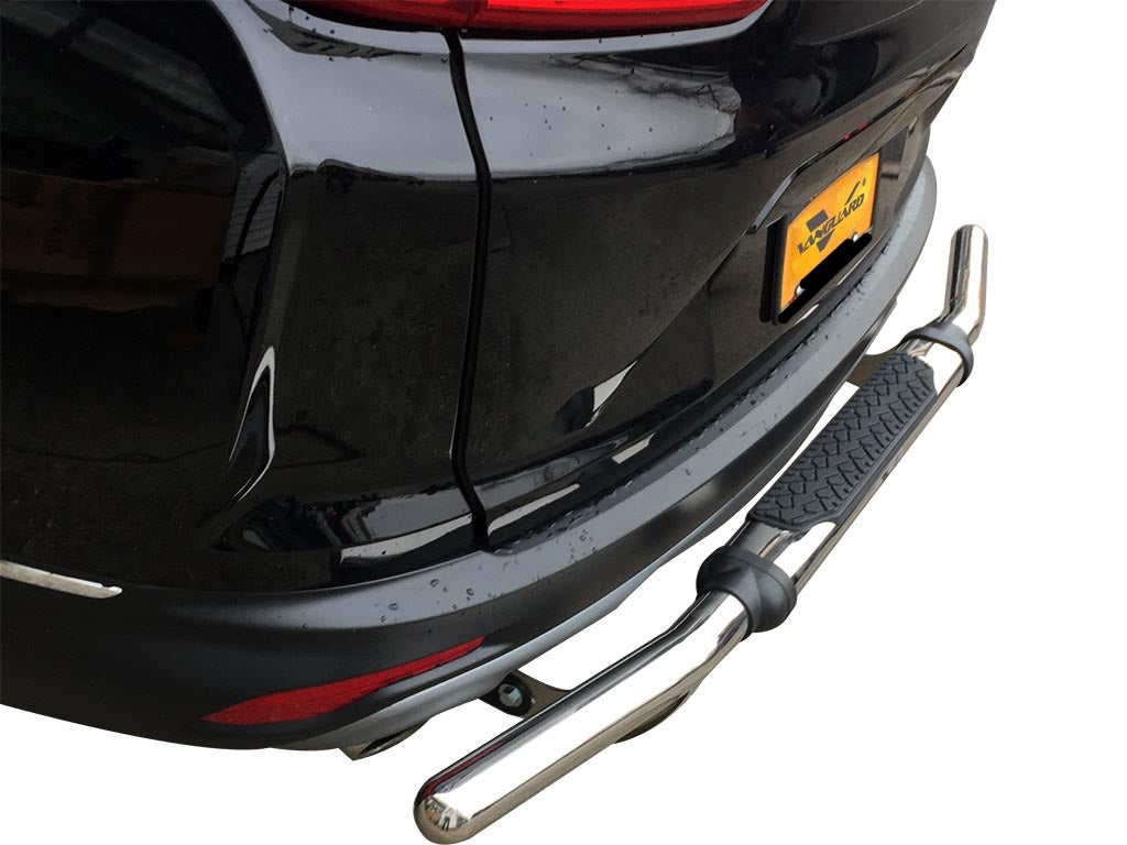 Vanguard Stainless Steel Rear Guards Rear Bumper Guards Bumper Guard for 2007-2016 gmc acadia nan